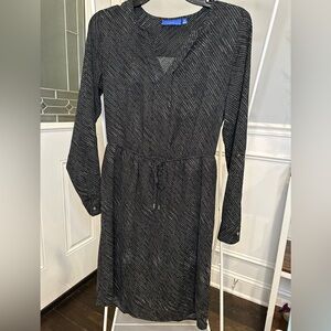 Apt. 9 Elegant Black Long Sleeve Dress